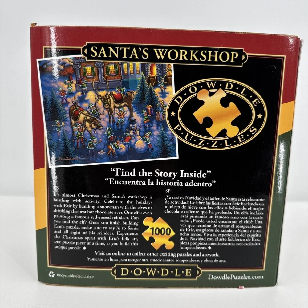 DOWDLE‎ FOLK ART COLLECTORS 1000 Pc Puzzle 